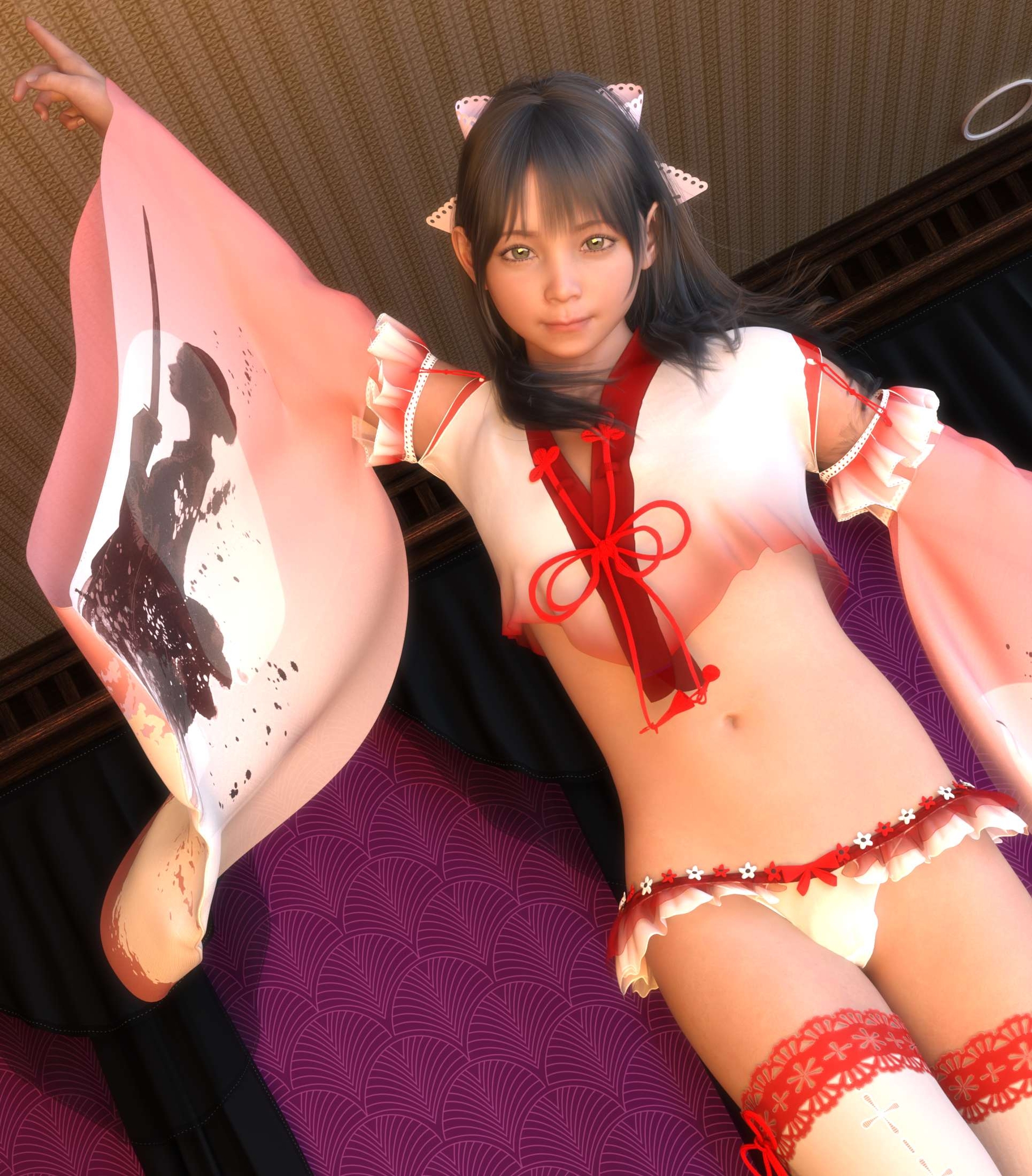 3DCG 男の娘 コスプレ写真集 Vol.1