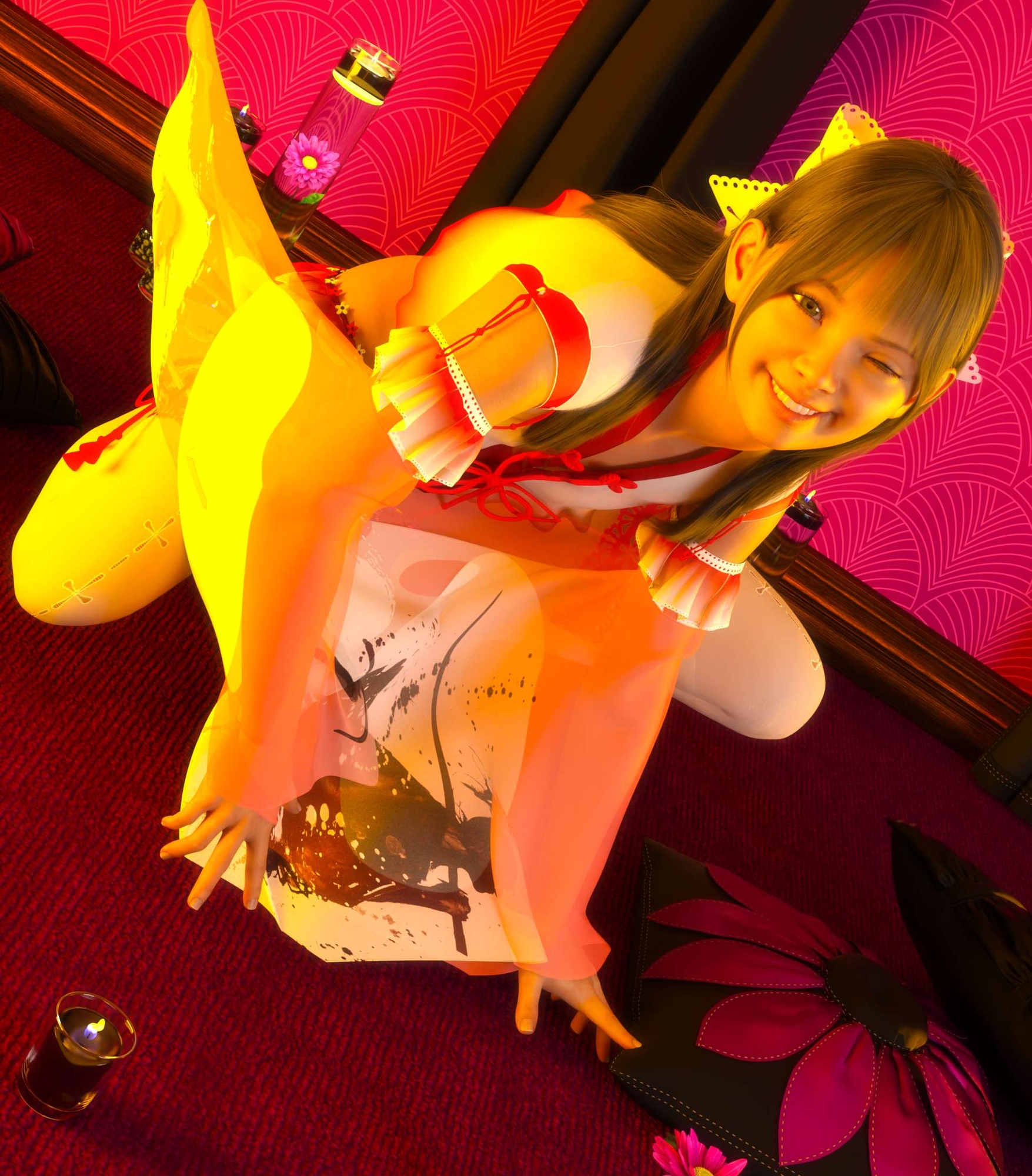 3DCG 男の娘 コスプレ写真集 Vol.1