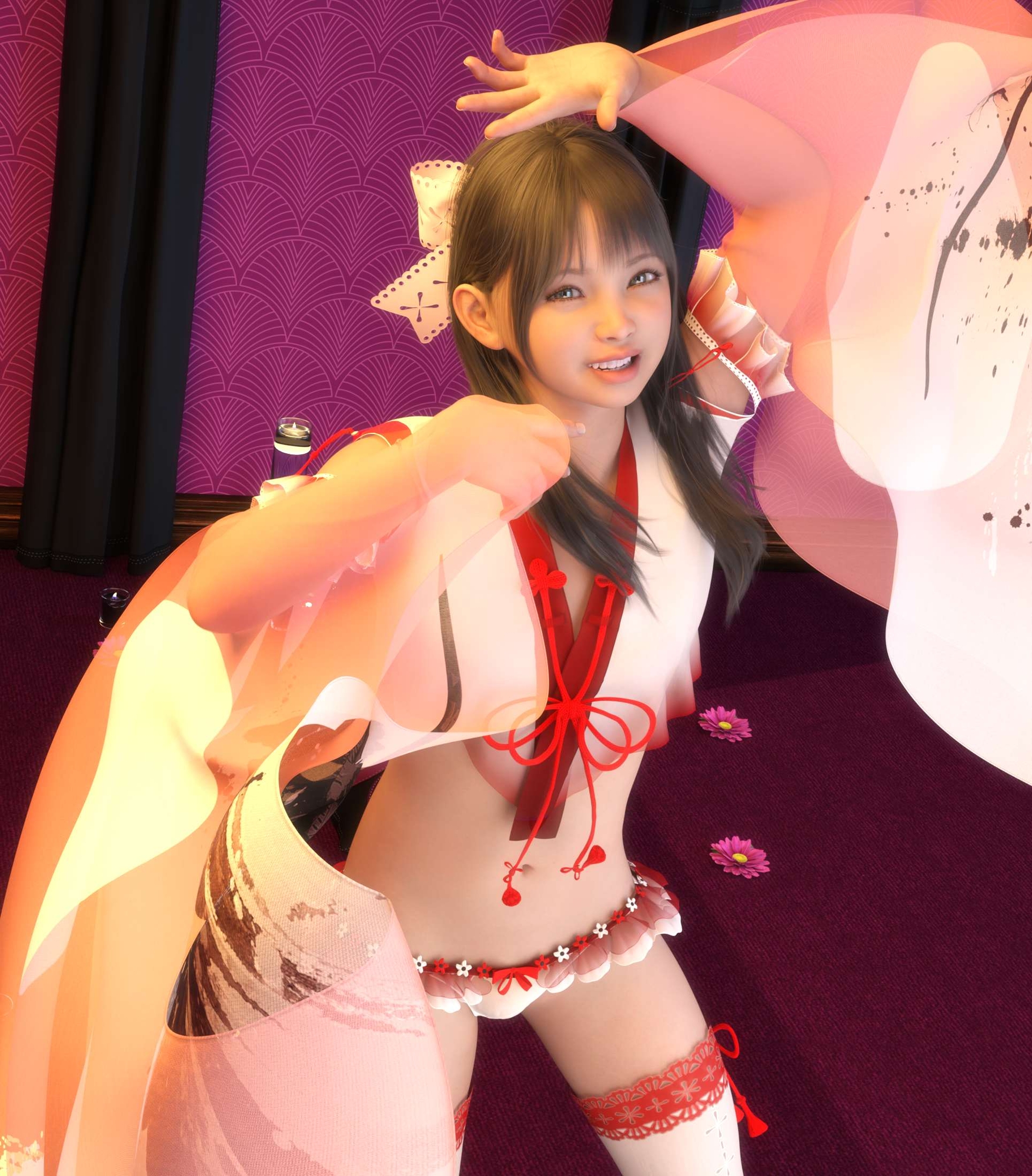 3DCG 男の娘 コスプレ写真集 Vol.1