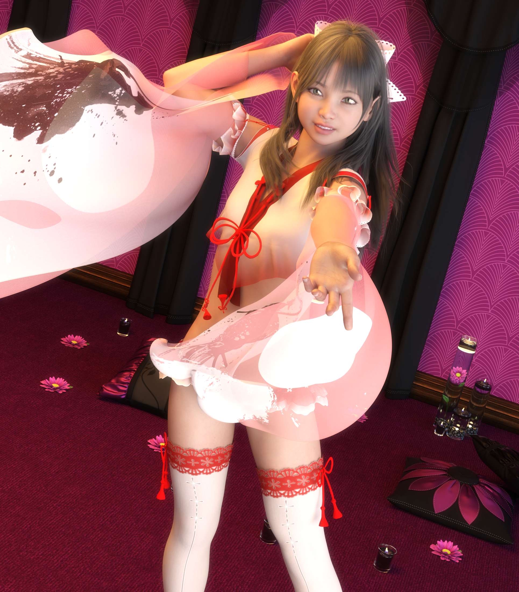 3DCG 男の娘 コスプレ写真集 Vol.1