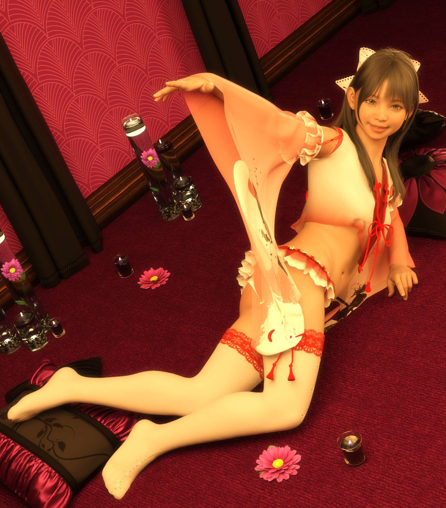 3DCG 男の娘 コスプレ写真集 Vol.1