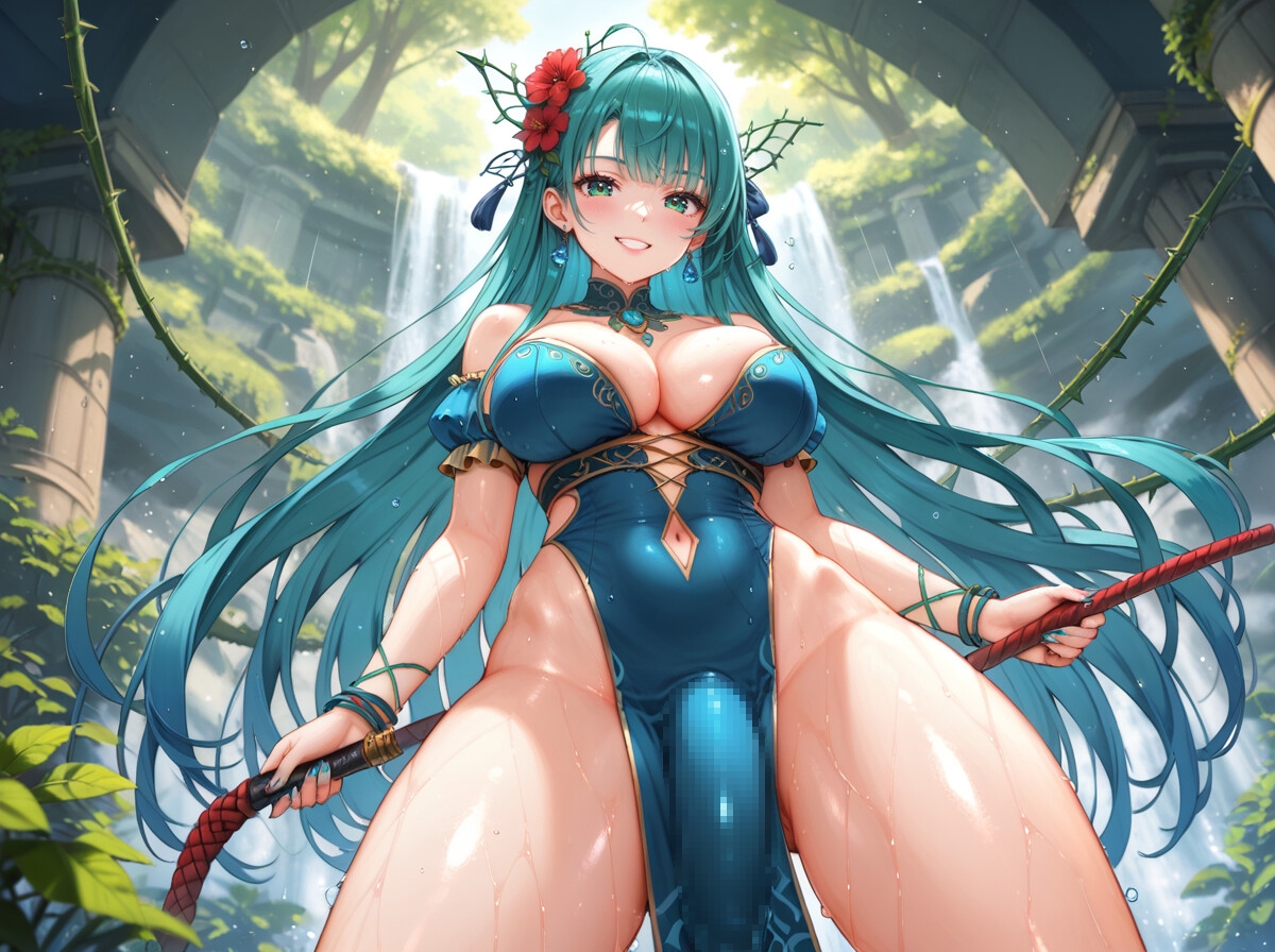 ふたなりアルラウネのおちんぽ射精管理おなさぽげーむ♪ 妖艶な触手によってアナルがガバガバになるまで犯されながら、情けなく精液を垂れ流してしまう快楽性奴○生活。