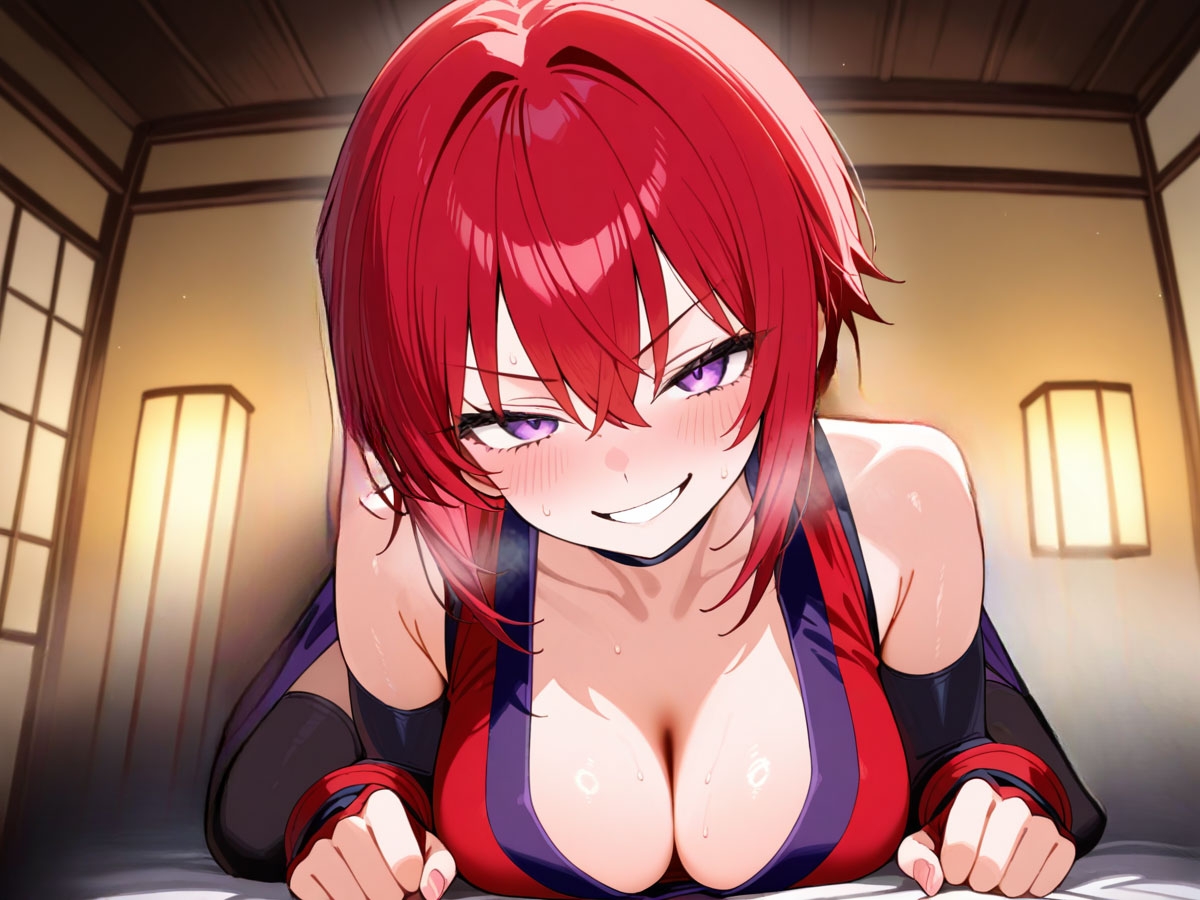 隠れ里の温泉宿で出会った前立腺調教を極めた美人すぎるくノ一