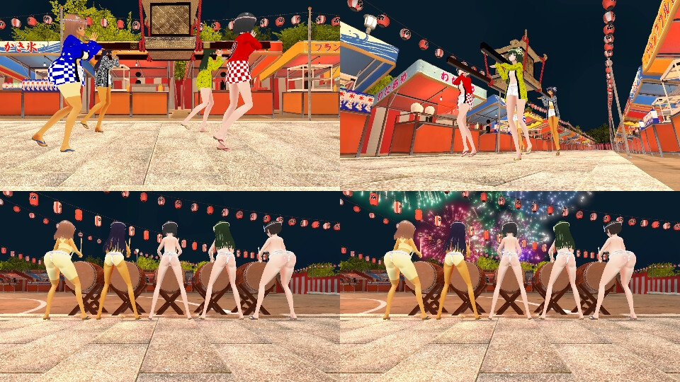 〇〇市の生活 夏祭り編