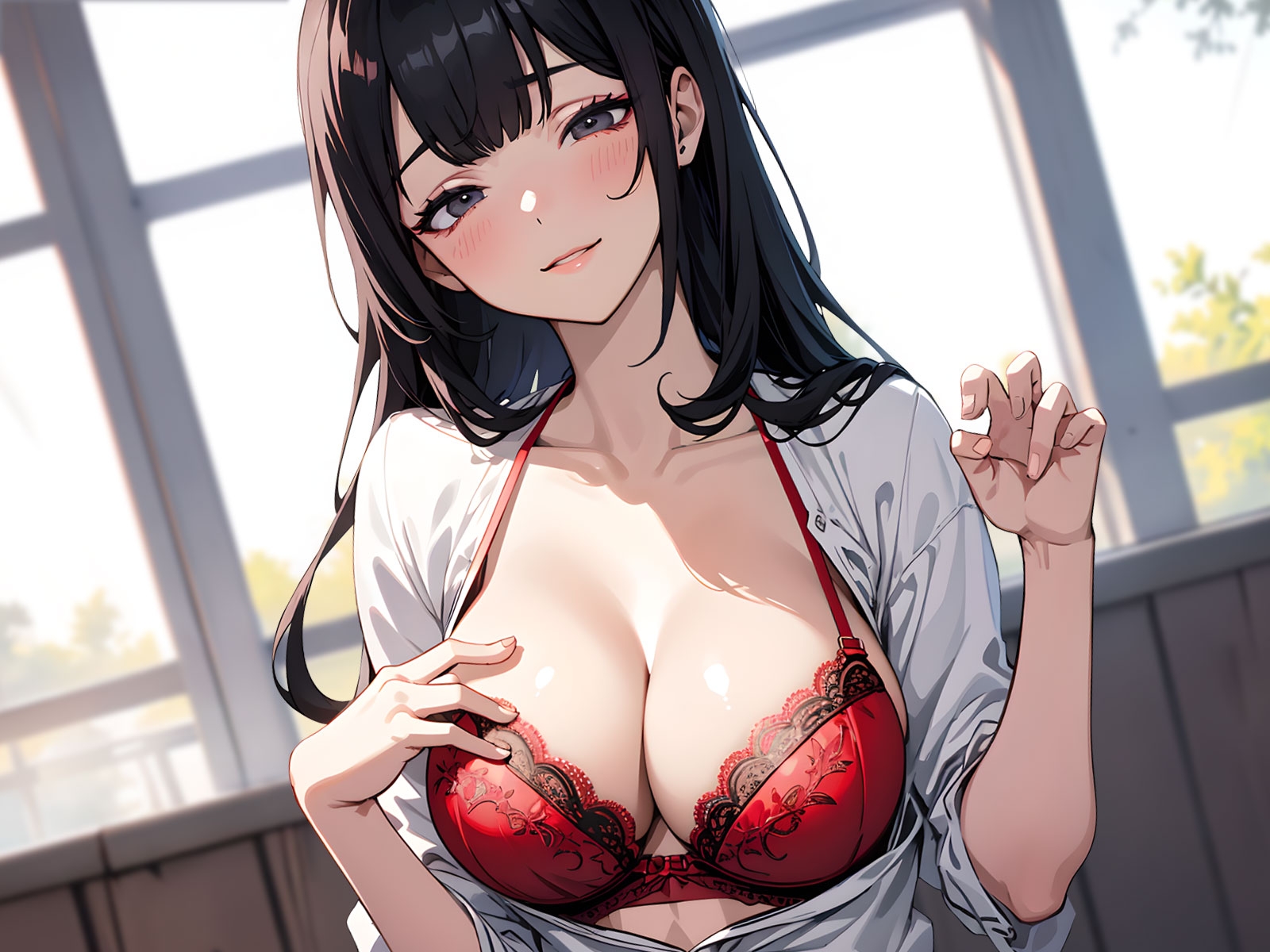 変人オカ研美少女に観察されながら…絶頂反応記録される実験台セックス