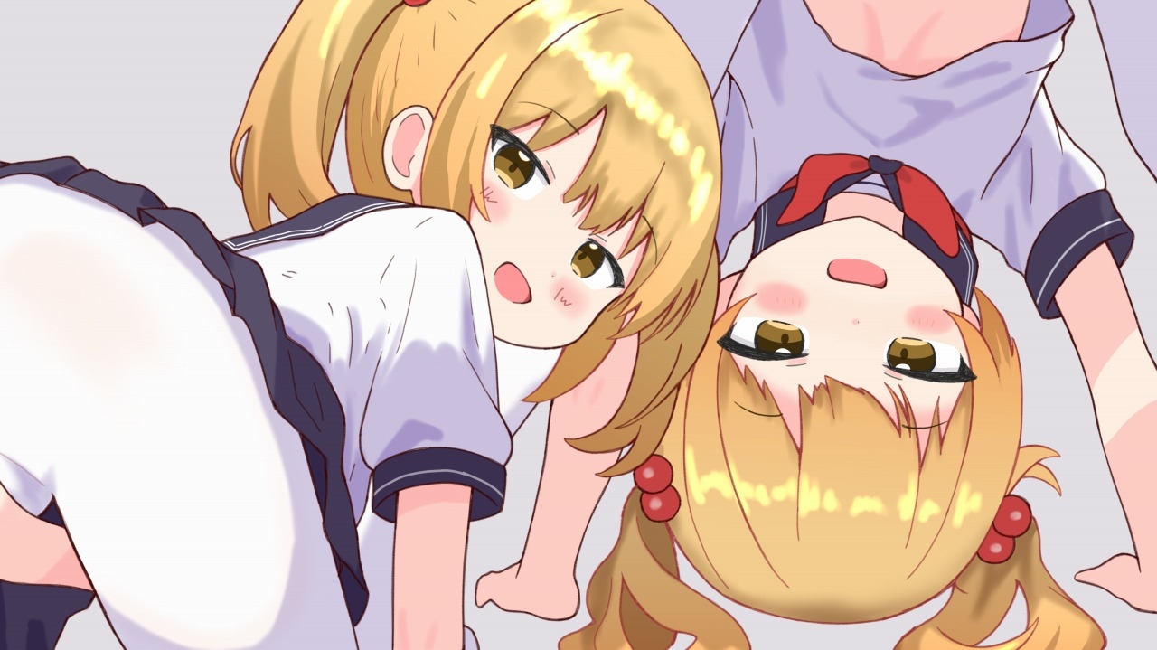 白タイツ直穿きで煽ってくるメ○ガキちゃん