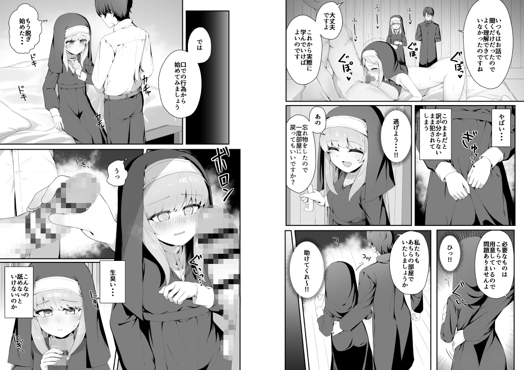 TSシスターさんのえっちなお仕事