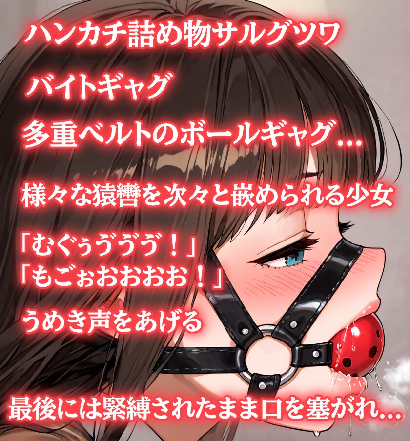 いろんな猿轡を嵌められて～猿轡研究部～