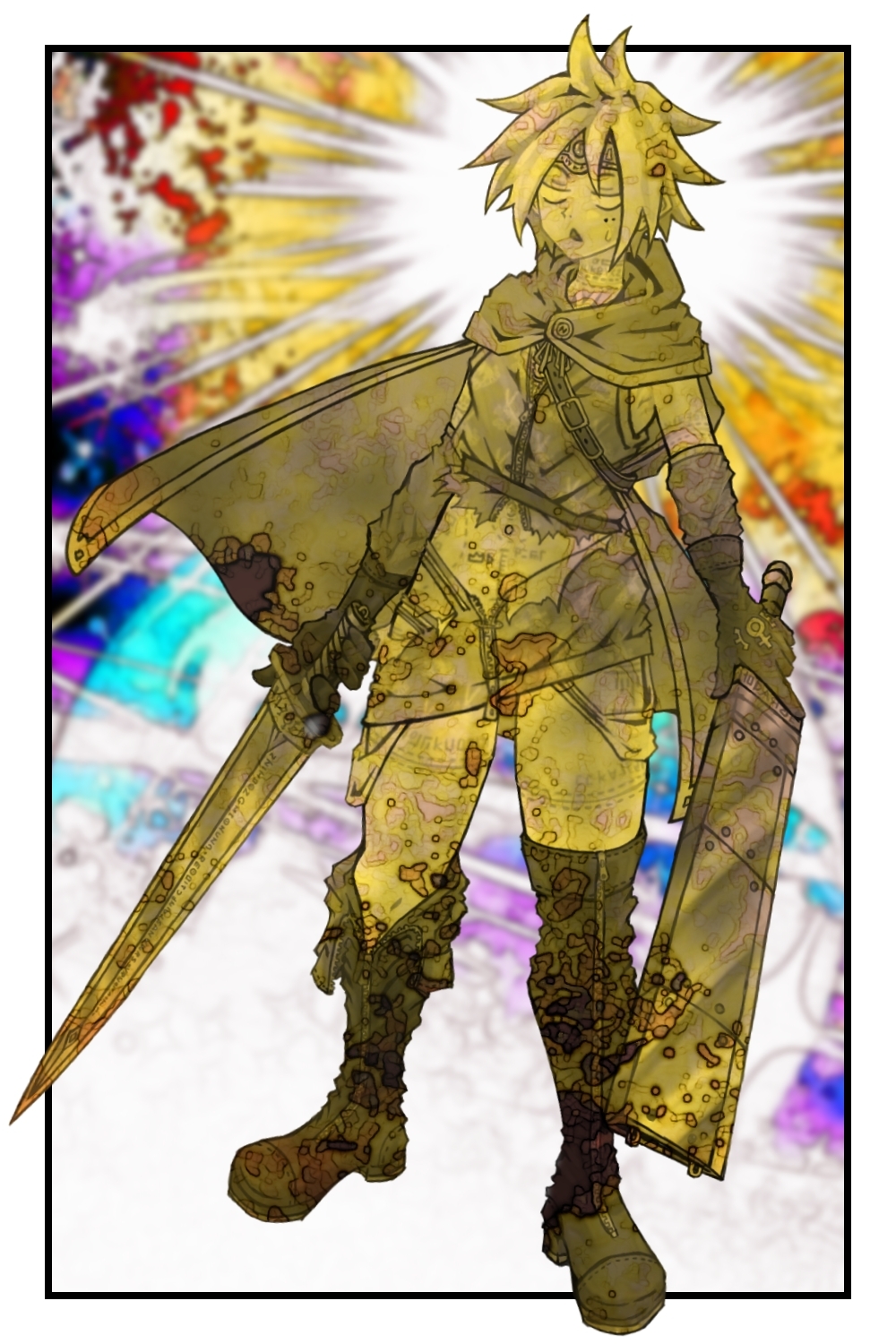 【着衣版】新約の勇者プロテスタ イラスト集