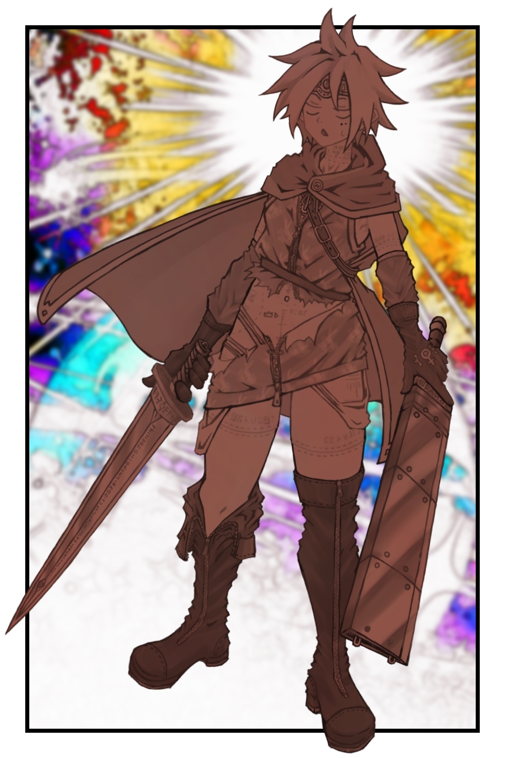 【着衣版】新約の勇者プロテスタ イラスト集