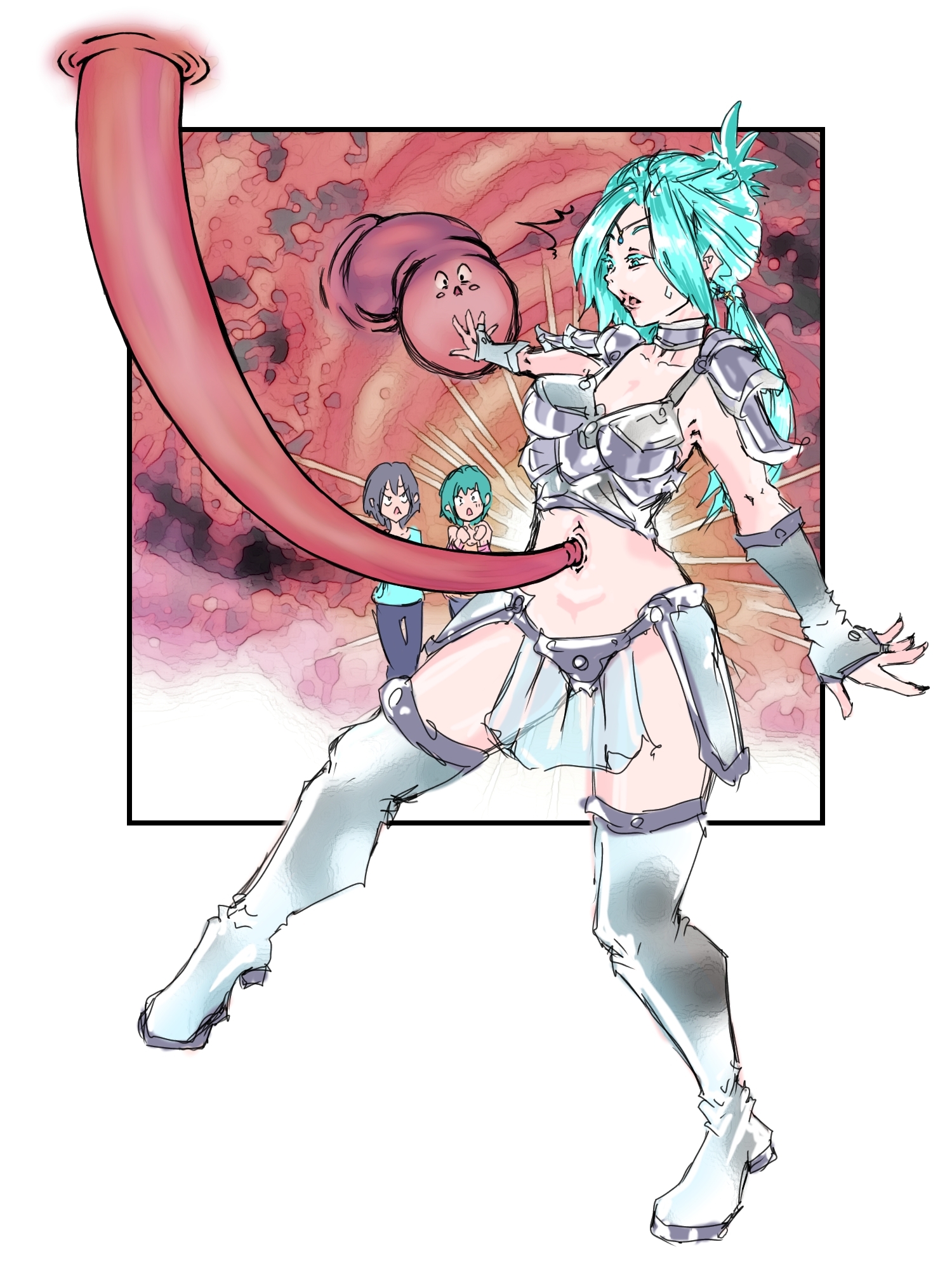 【着衣版】新約の勇者プロテスタ イラスト集