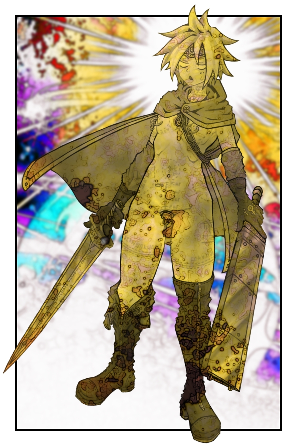 【脱衣版】新約の勇者プロテスタ イラスト集