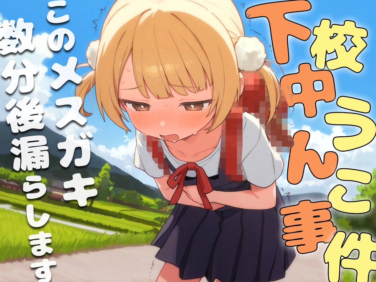 下校中うんこ事件〜このメ○ガキ、数分後にうんこ漏らします。〜