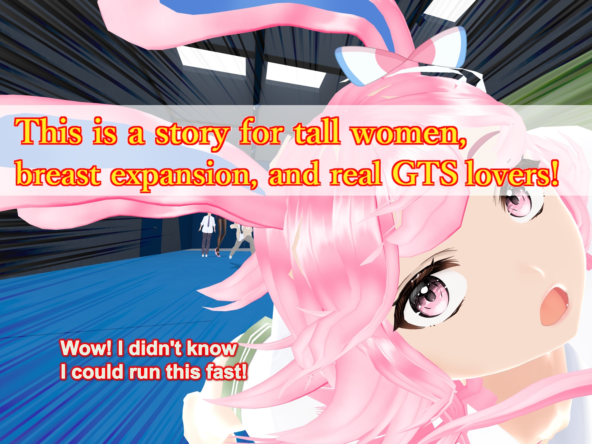 Outgrowing only girls, Overtake boys, Growth sound. VRroom Arc