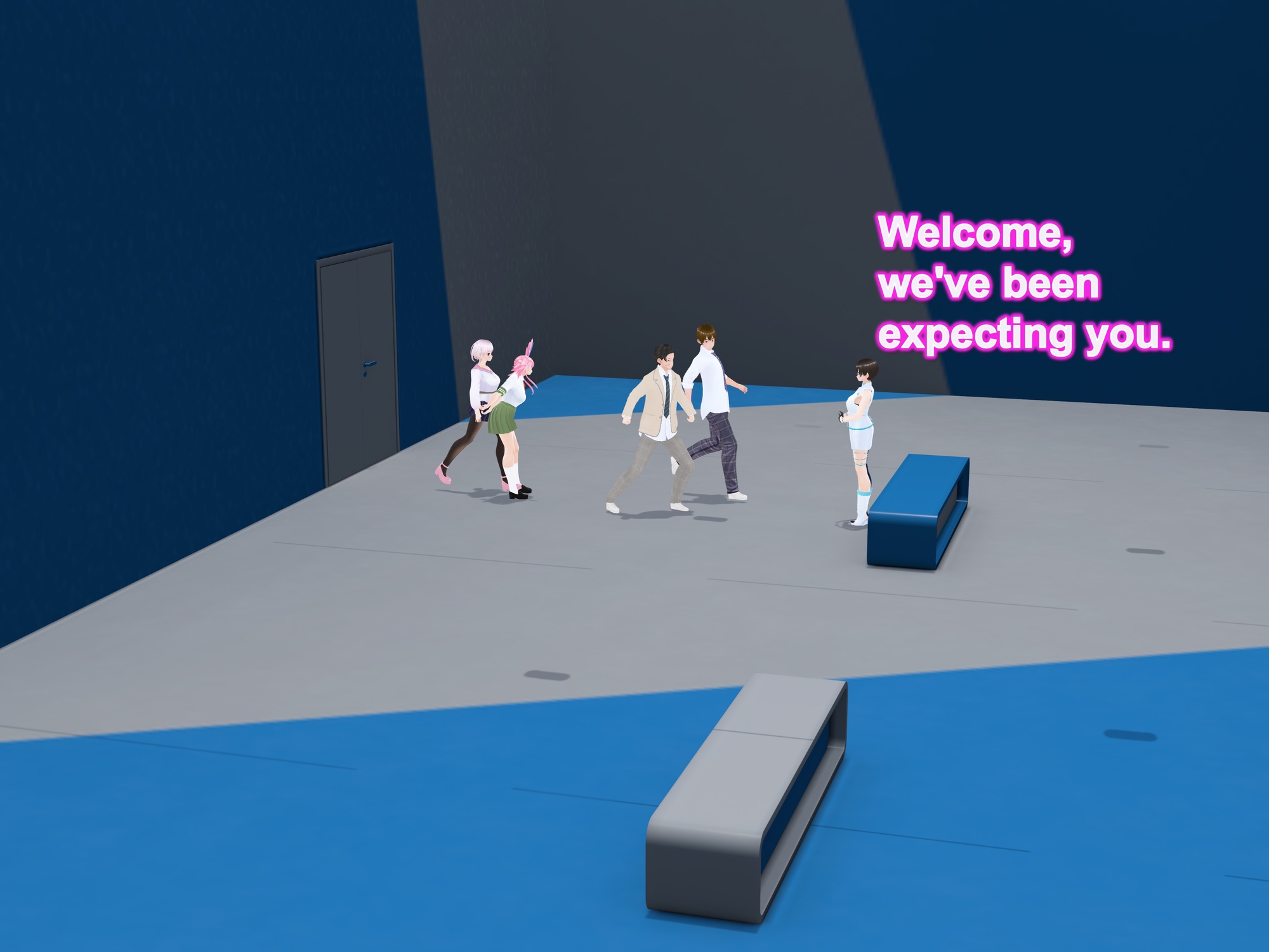 Outgrowing only girls, Overtake boys, Growth sound. VRroom Arc