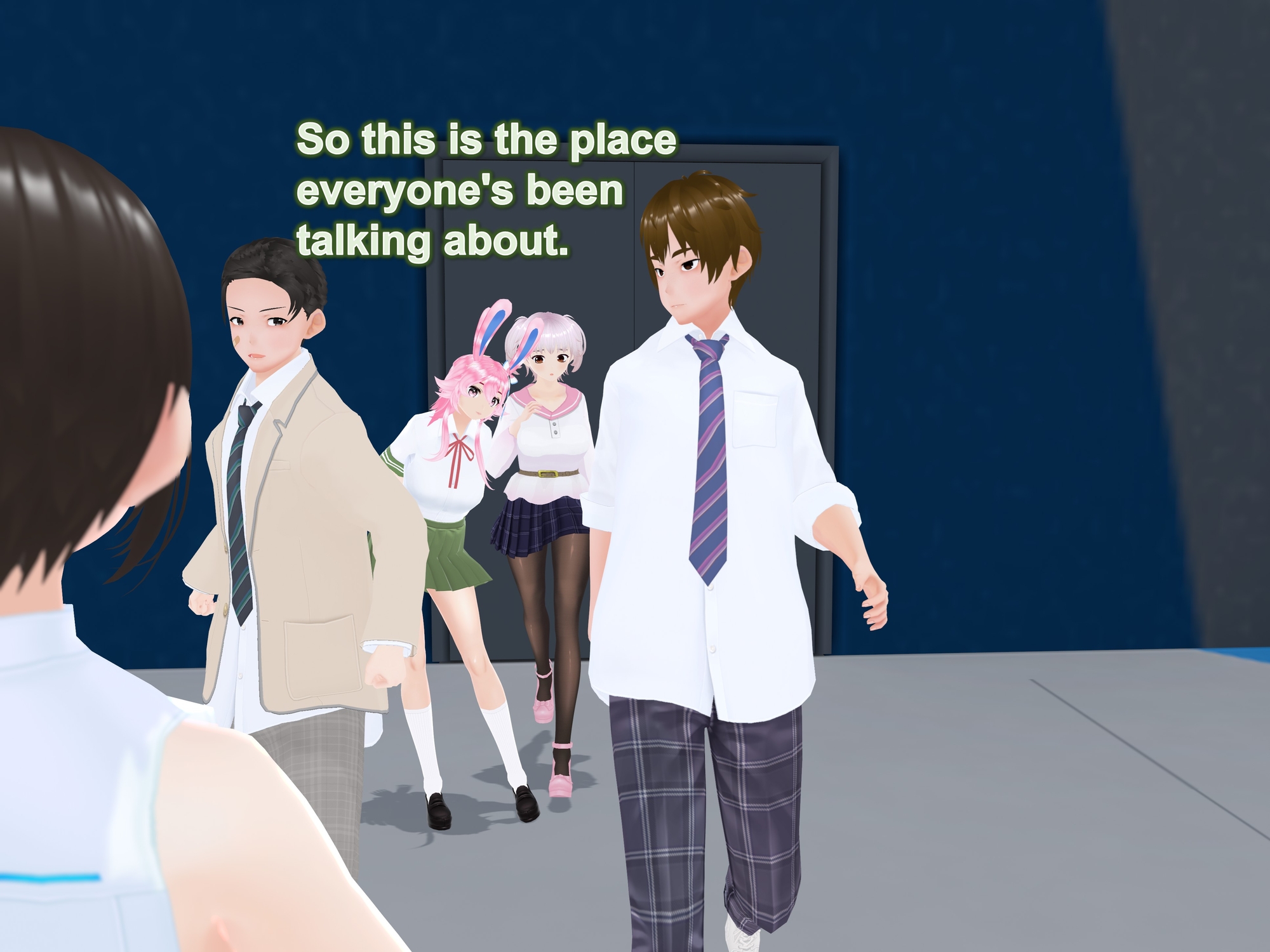 Outgrowing only girls, Overtake boys, Growth sound. VRroom Arc