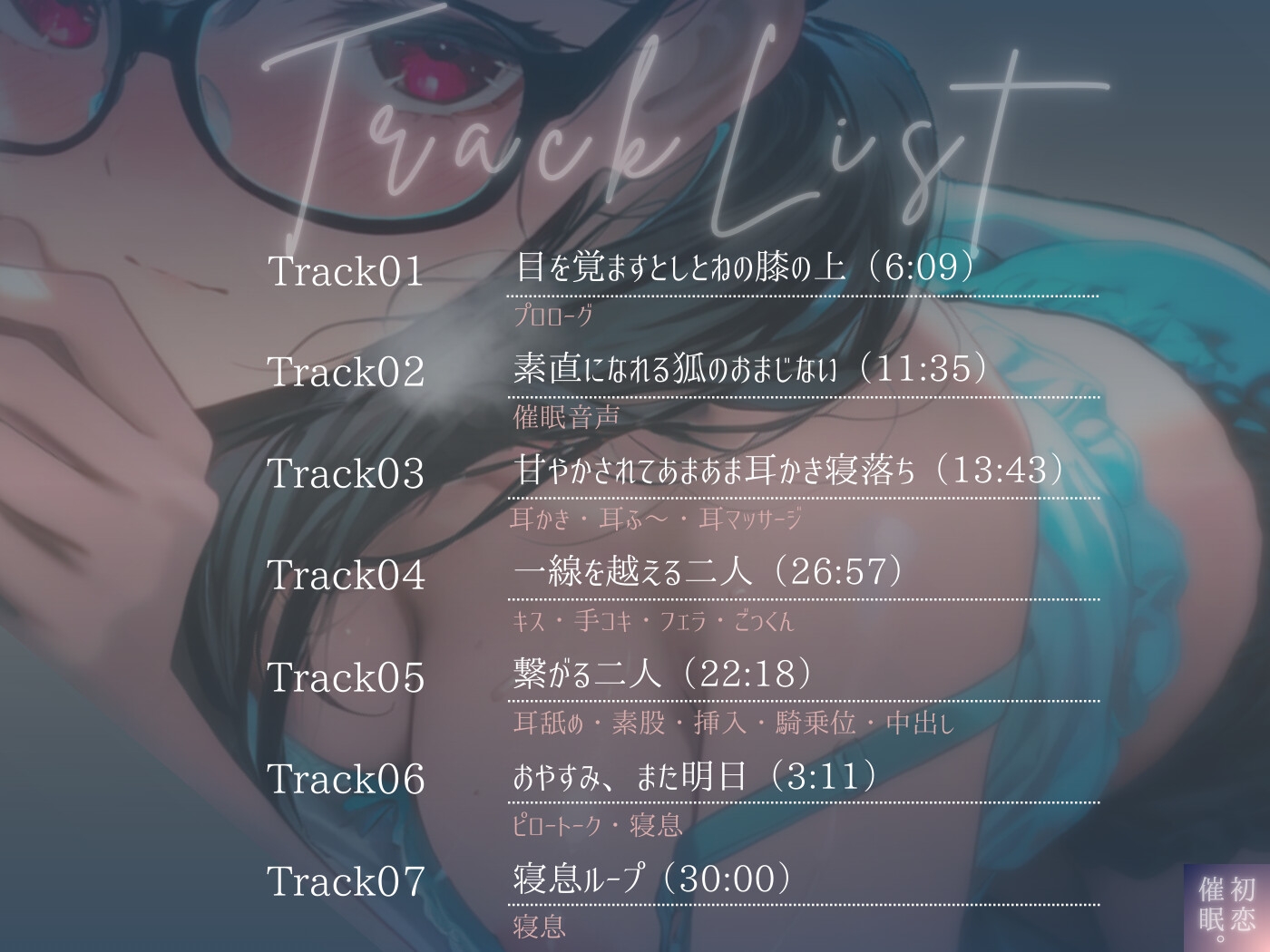 【サークル&声優W処女作記念】一途な狐娘(こむすめ)が昔命を救われたお礼に、限界サラリーマンの僕をえちあまに寝かしつけてくれた夜