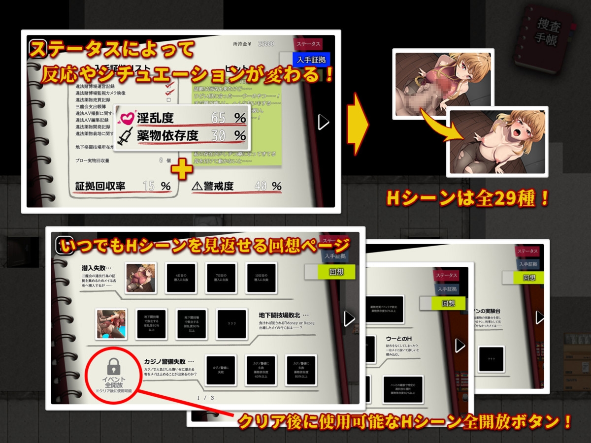 特対4班カガリ メイの潜入捜査 ～違法ドラック摘発せよ～