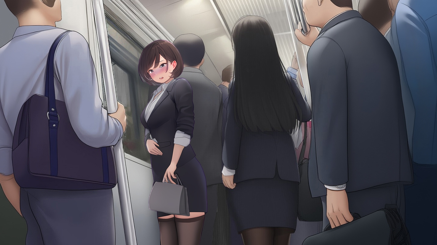 キャリアOLの私が大事な転職面接の日、満員電車で下痢便漏らした羞恥体験、聞かないでくださいっ!恥