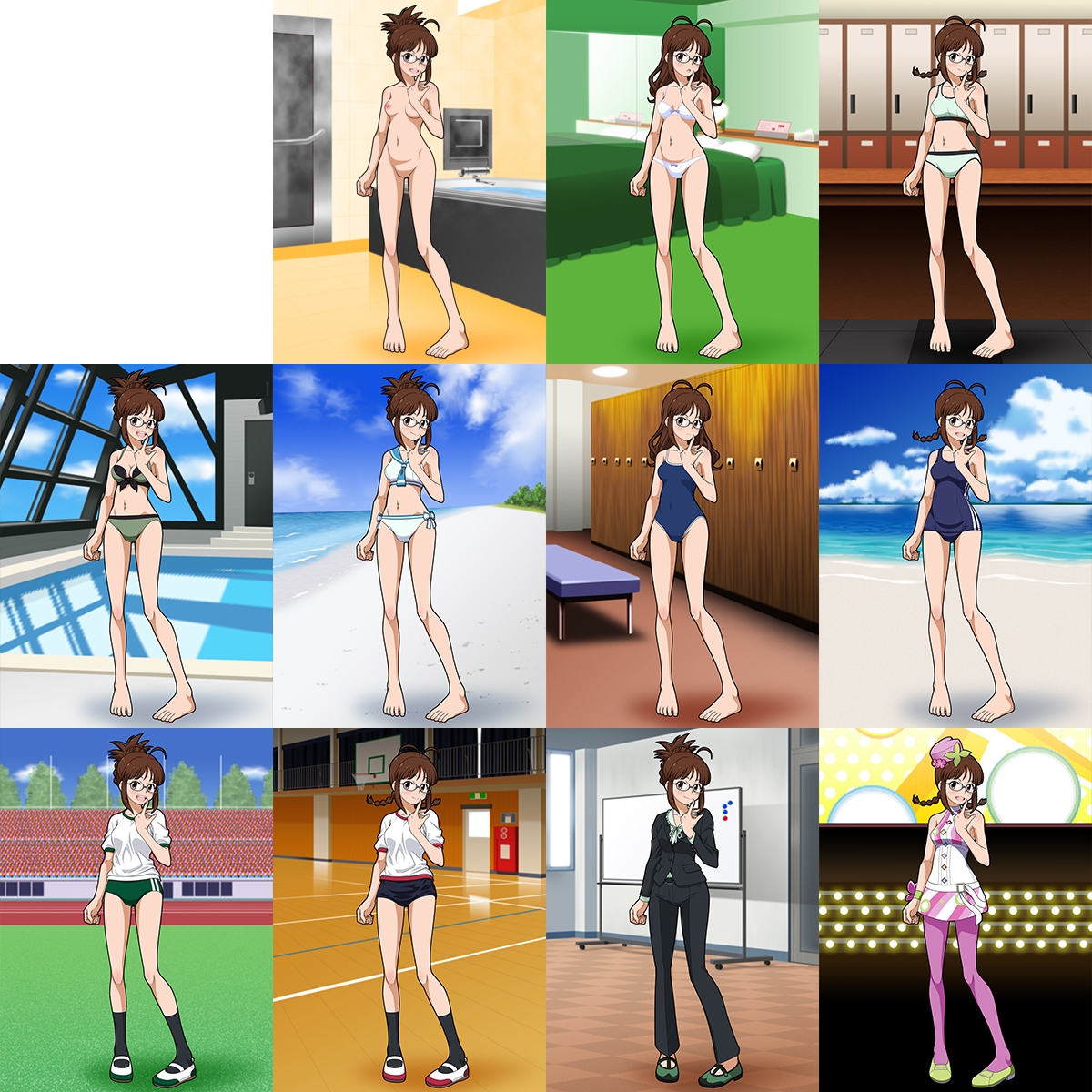 牡丹桜 画像の元 -真面目眼鏡統括管理娘兼歌姫編-