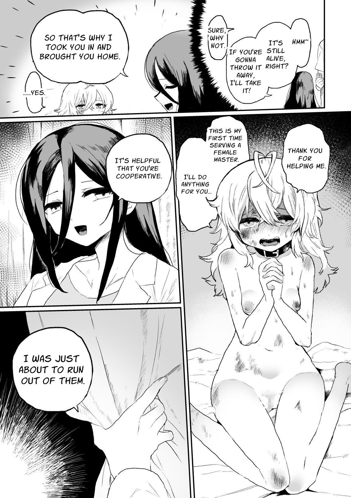 【英語版】廃棄寸前少女、アナル寄生蟲苗床化再利用