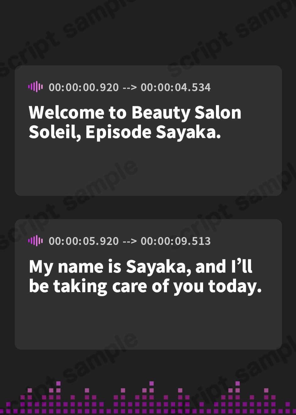 【英語版】【理容室ASMR】ソレイユへようこそ!【CV.沼倉愛美】