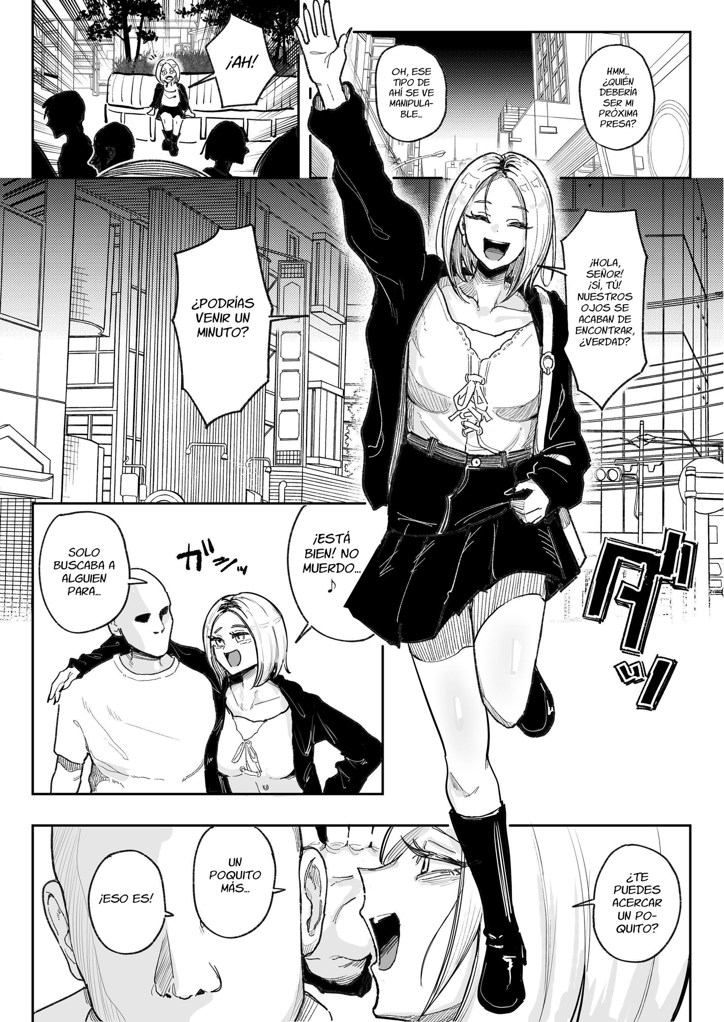 【スペイン語版】チンカス大好きちん嗅ぎギャル生ハメベロチュー精液ゲップ