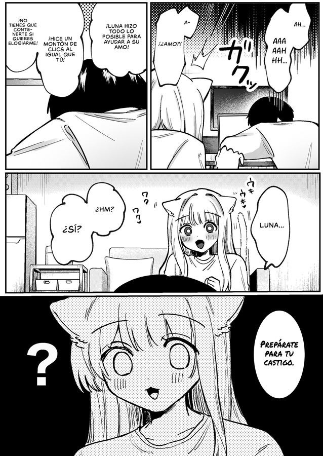 【スペイン語版】かいぬしにクリいっぱいお仕置きされちゃうっ2