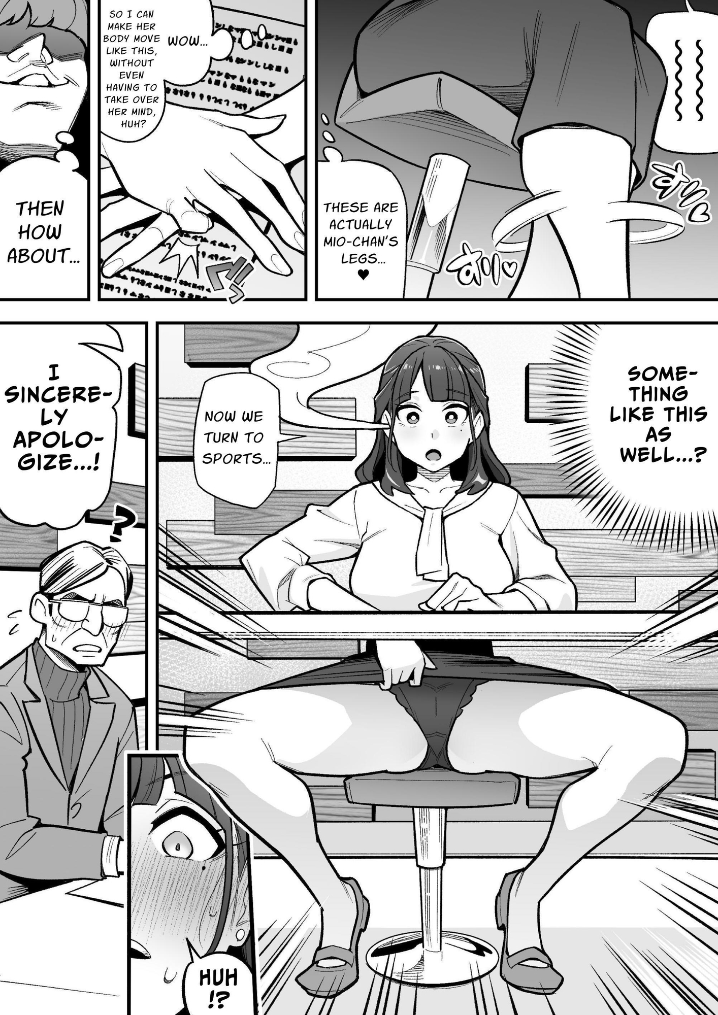 【英語版】局アナのあの子を乗っ取った俺 ～画面の向こうにあった極上ボディを好き放題する話～