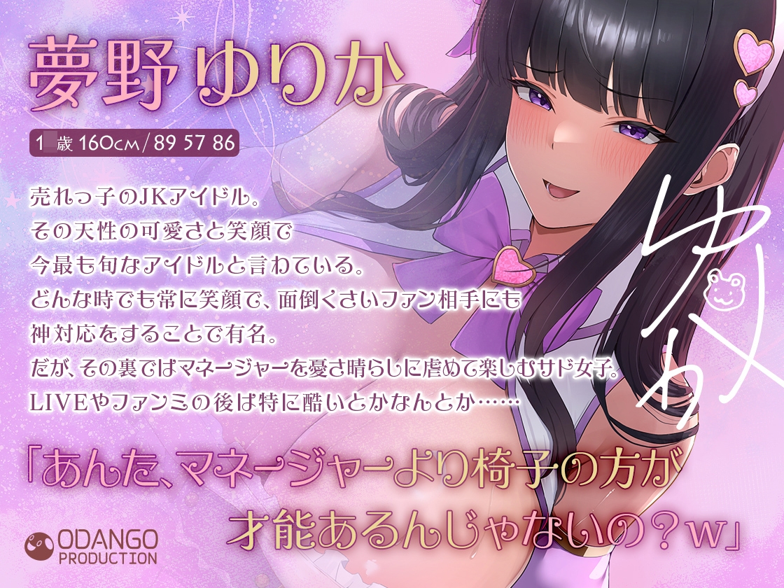 【⚠️2時間22分⚠️マゾ虐めフルコース】アイドル様と、Mな僕。～ストレス発散はマネージャーの身体で～
