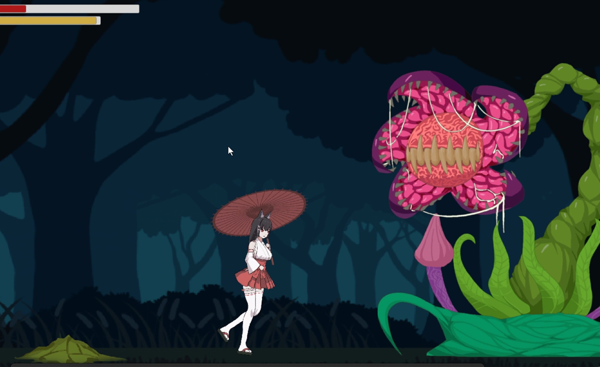 【中英日】退魔巫女-異種淫獄