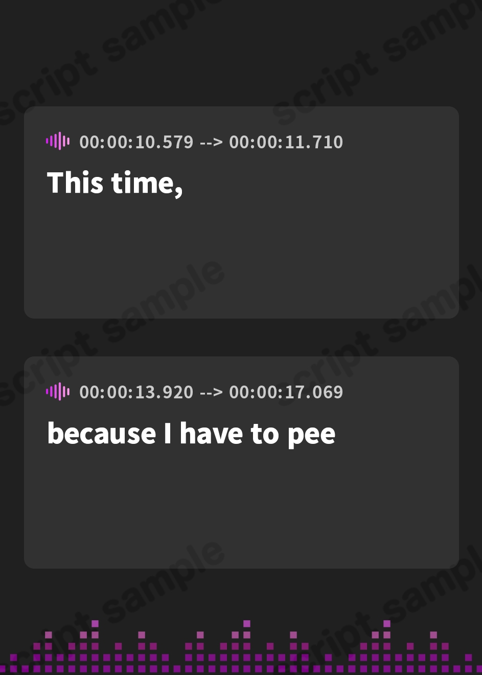 【英語版】【排尿音】元気りんりん！同人声優りんごのあめちゃん「犬のポーズで片足立ちでおしっこ」【りんごのあめちゃん】