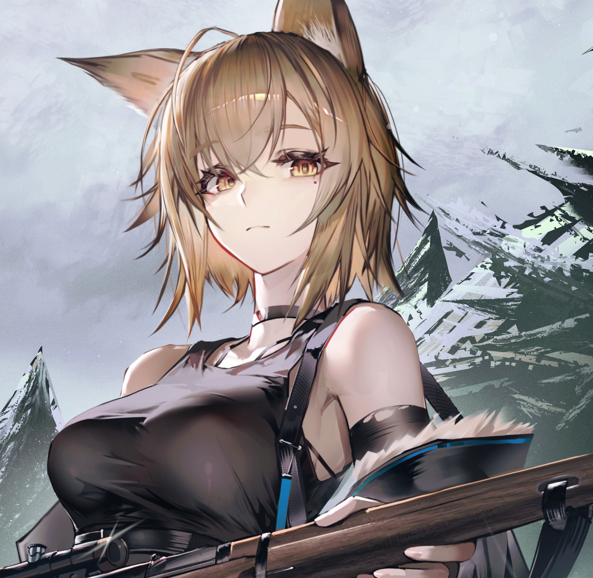 [ケモミミ❎狙撃手❎純愛]ケモミミセンキ Scope 〜ケモミミ観測手と狙撃手のお話〜