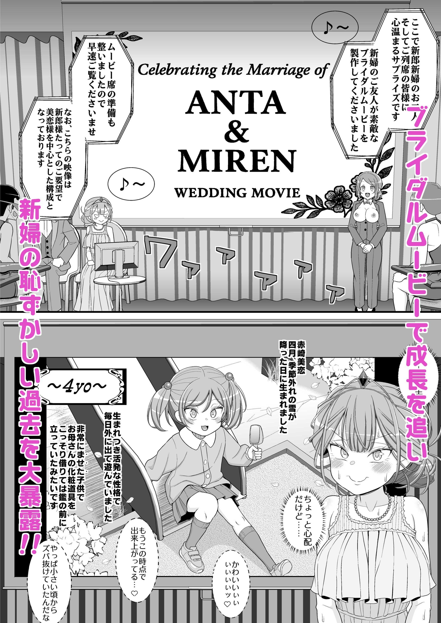 ハッピー乳首ウェディング