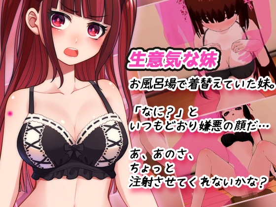 孕ませ家族～家族全員(母・姉・妹)に薬物堕ちで赤ちゃんを作る童貞ニート！～オナニー用Hシーンミニゲーム