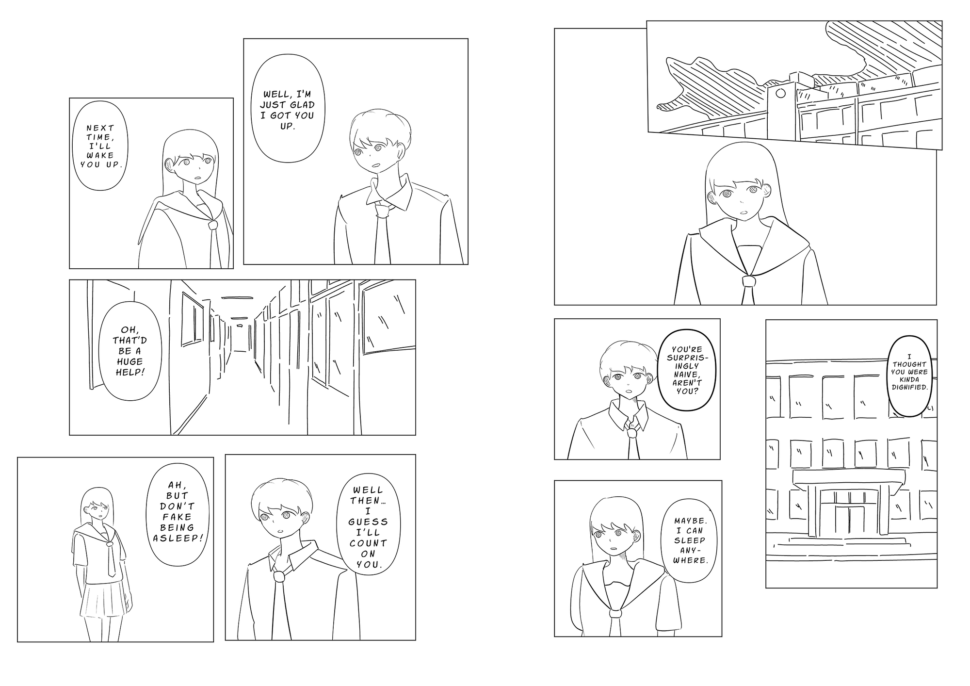 【英語版】寝起きと偶然