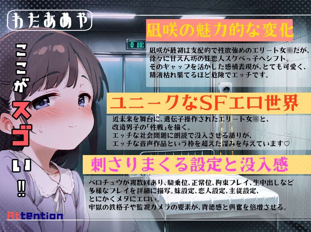 覚醒少女院のドスケベ妹凪咲 ～改造○リコンお兄様との禁断子作り牢獄性活～