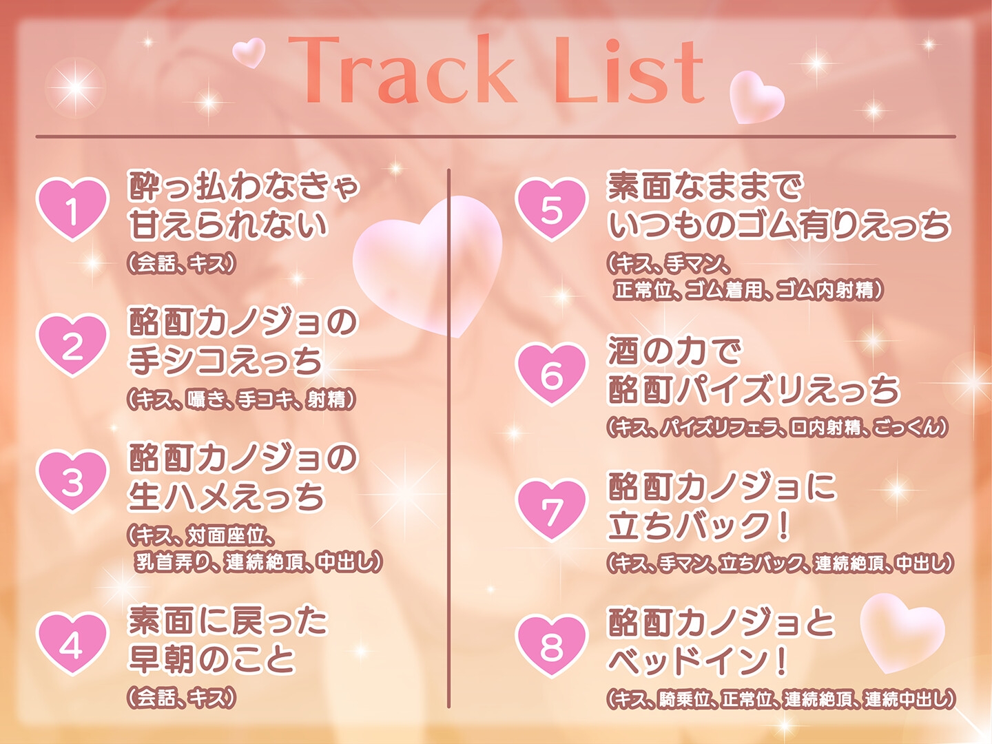 【期間限定55円】飲んで飲んで飲んで♪-酔って大胆セックスをするカノジョは濃厚なキスが大好き<KU100>