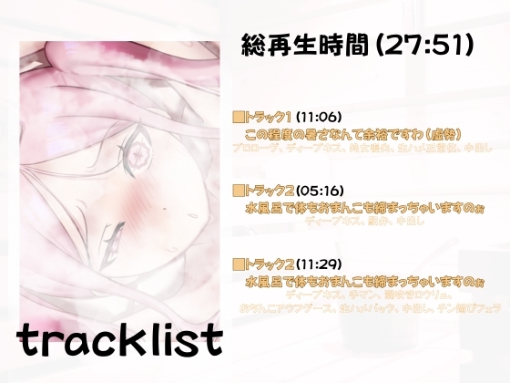 【バイノーラル】初心者サウナーお嬢様のあちあち理解らせエッチ