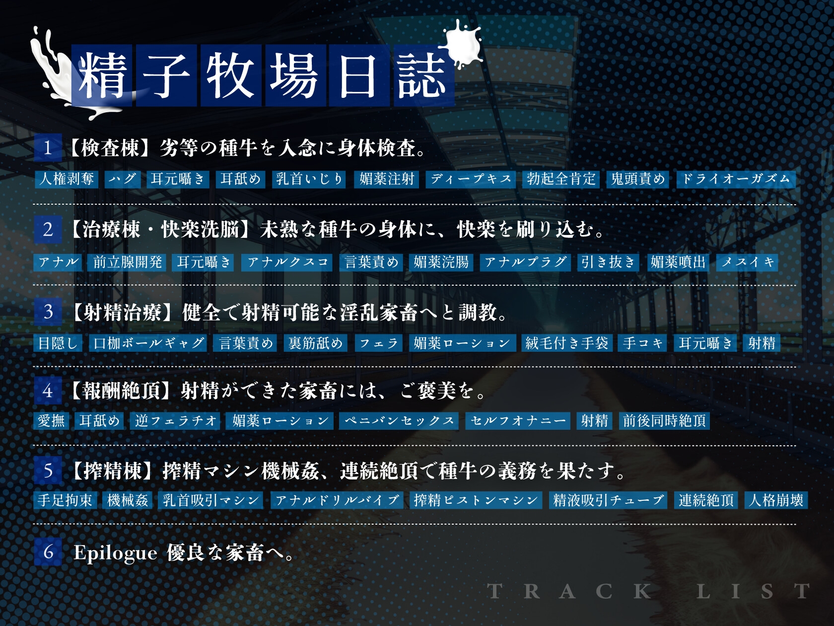 【ドM向け】人権を剥奪されて精子牧場の種牛になる話♪ 〜治療編〜