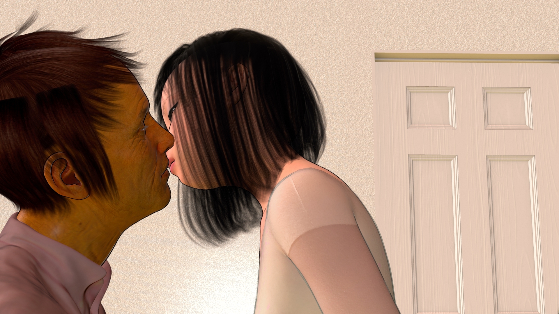 おかっぱ少女を眺めたりHしたりする動画