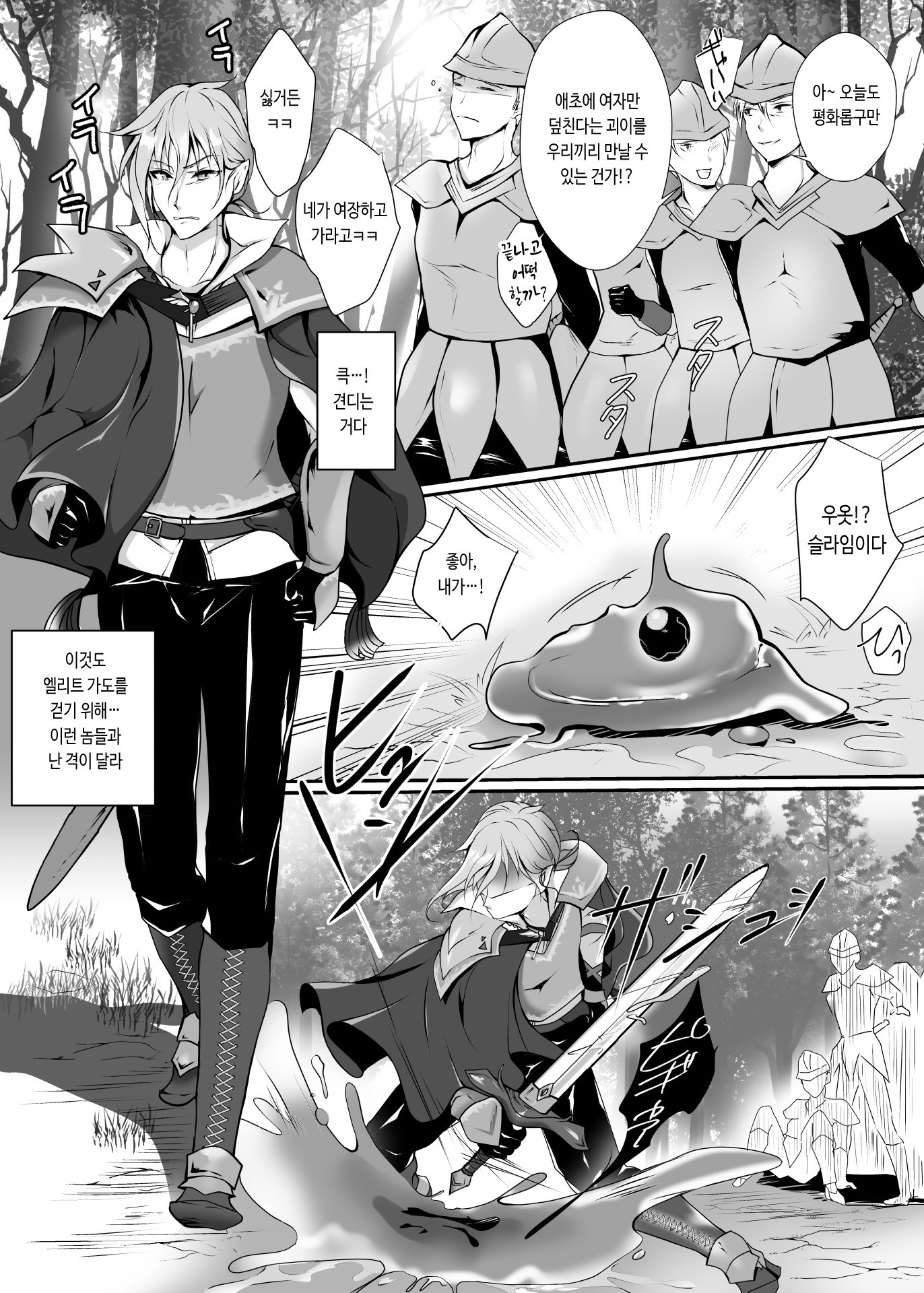 【韓国語版】剣を振るえなくなった騎士様