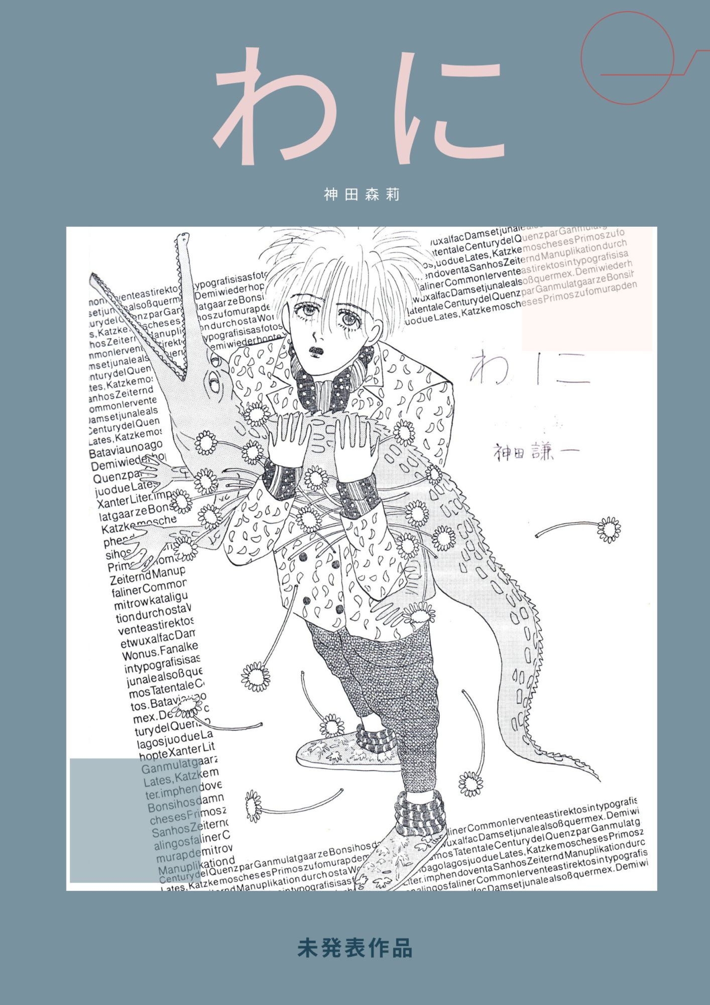 未発表作品『わに』1988年 - 神田森莉