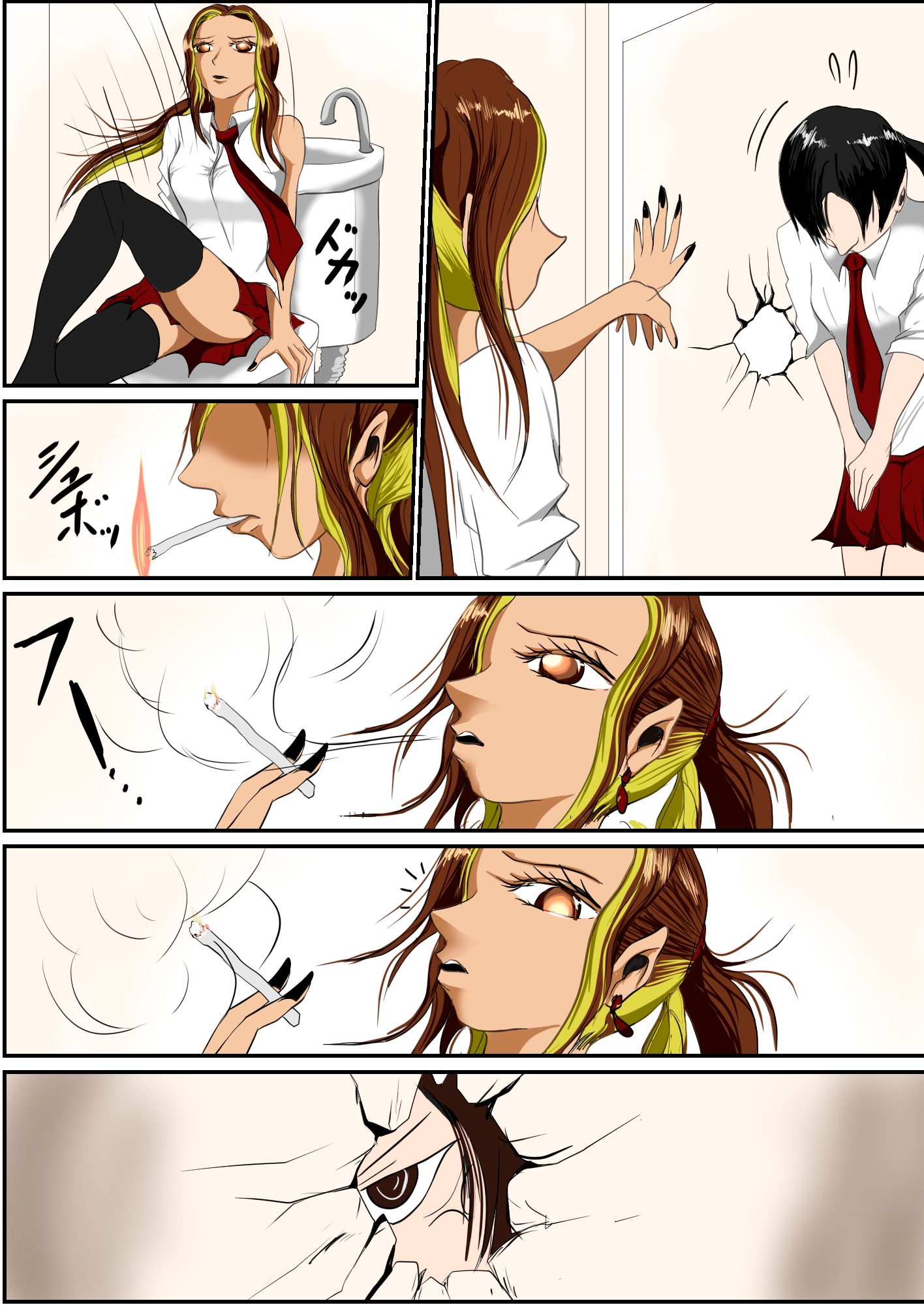 マジメ女教師とふたなりヤンギャル