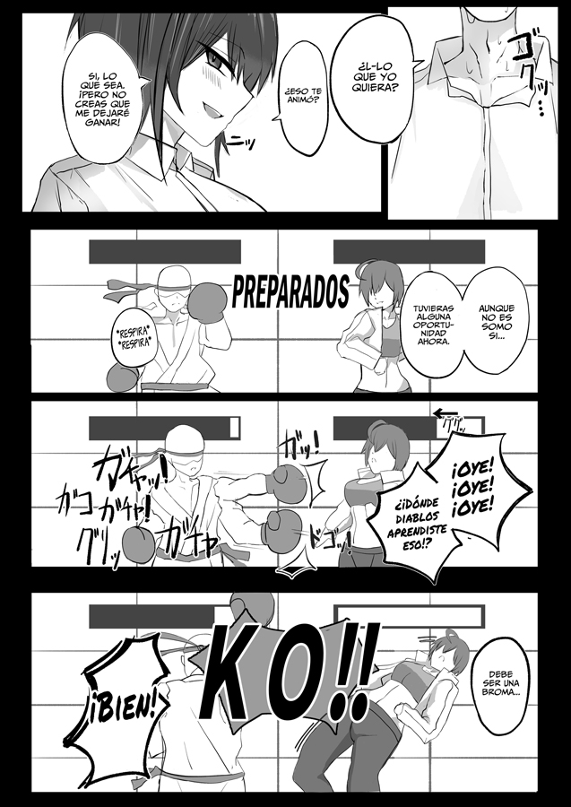 【スペイン語版】昔男だと思ってたJカップ幼馴染とHする本