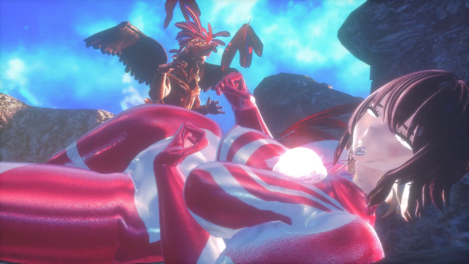 【揺れる！苦しむ！喘ぐ！ボイス音声付き動画付属】ウルティメイトリゲル1 毒牙に貫かれしスターゲージ 毒羽根絶頂敗北編