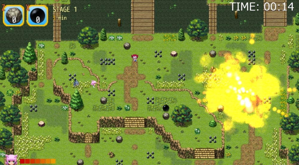 どたばた防衛中！