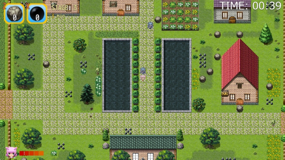 どたばた防衛中！