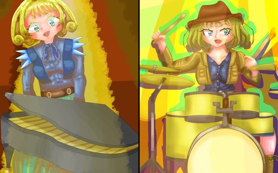 いれいざーイラスト集15民族衣装とバンド風