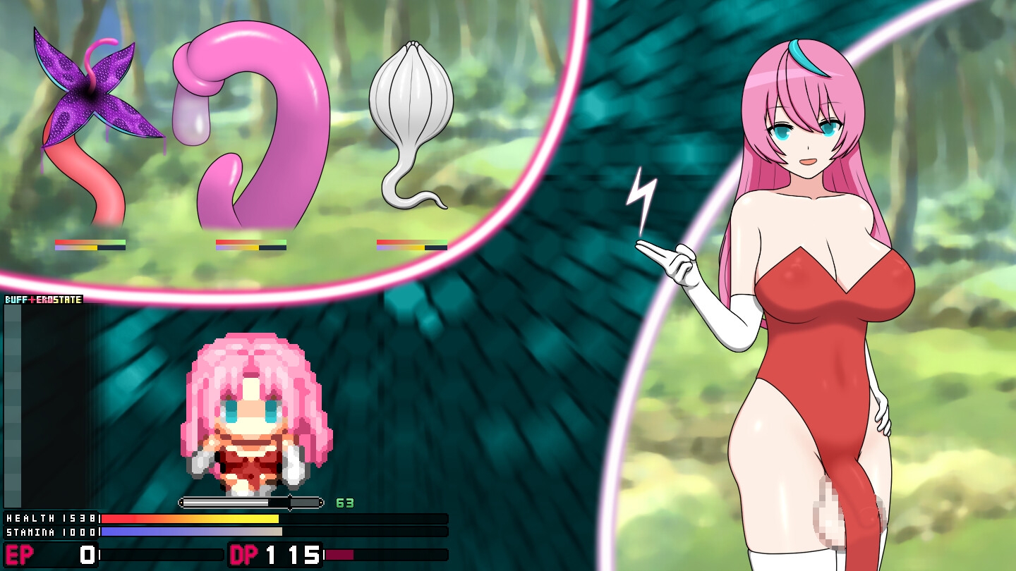 寝ぼすけふたなりの搾精ダンジョン救出記